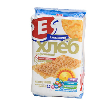 Хлеб вафельный ЕЛИЗАВЕТА витамины и железо 80г