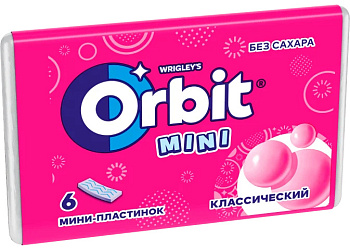 Жевательная резинка ORBIT детский Классический 11,5 г 