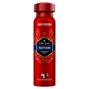 Дезодорант-аэрозоль OLD SPICE Captain 150мл