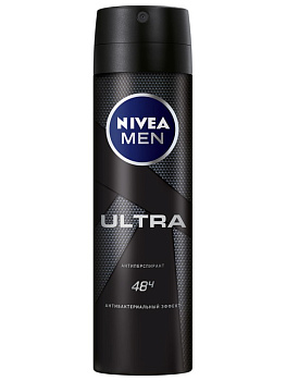 Дезодорант-спрей Nivea Men Ultra 150 мл