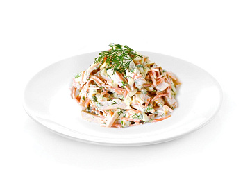 Салат Обжорка с мясом/СПРС