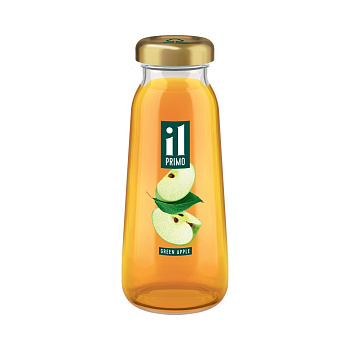 Сок IL PRIMO яблочный 0,2л с/б