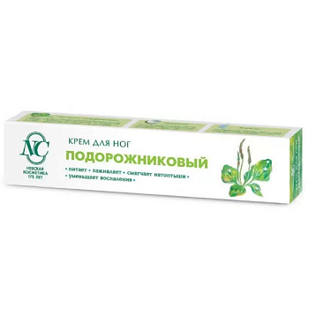 Крем д/ног Подорожниковый 50мл НК