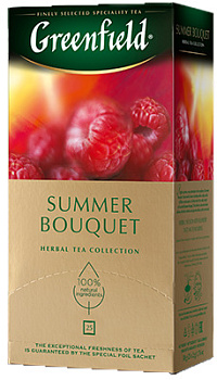 Чай GREENFIELD Summer Bouquet 50г (25пак*2г)