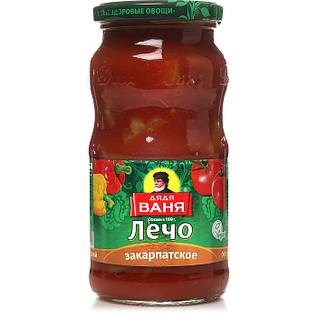 Лечо ДЯДЯ ВАНЯ Закарпатское 460г