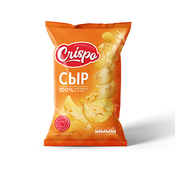 Чипсы CRISPO со вкусом сыра 70г