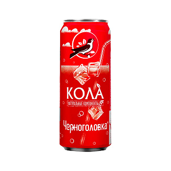 Напиток ЧЕРНОГОЛОВКА Кола с/газ 0,33л ж/б