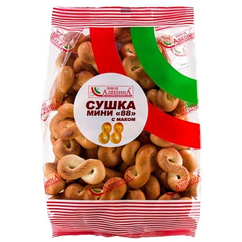 Сушки Мини 88 380г г.Абакан