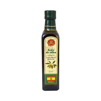Масло оливковое Solo de Oliva Extra Virgin 0,25л ст/б