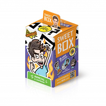 Мармелад  ВЛАД А4 SWEET BOX с подарком в коробочке 10г