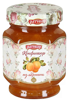 Конфитюр РАТИБОР абрикос 350г с/б