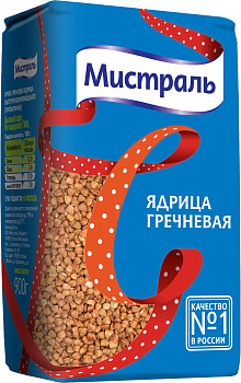 Ядрица гречневая МИСТРАЛЬ 900г 