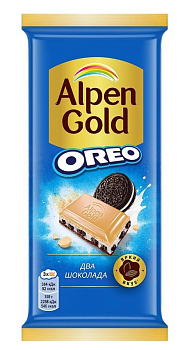Шоколад ALPEN GOLD два шоколада 85г