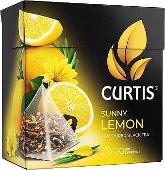 Чай CURTIS Санни Лемон 34г черн (20пак*1,7г) 