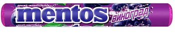 Драже MENTOS жеват. Виноград 37,5 г