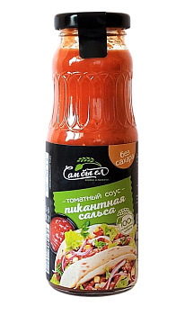 Соус томатный САМ БЫ ЕЛ Пикантная сальса б/с 270гр с/б