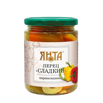 Перец Янта сладкий маринованный  420г