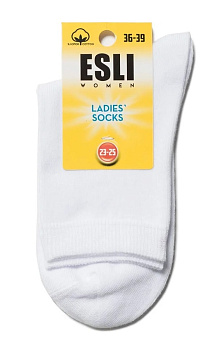 Носки жен CONTE esli белый 19с148 р23-25