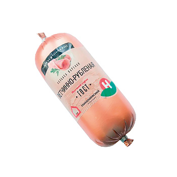 Колбаса Ветчинно-рубленая ГОСТ вар в и/о 450г Николаевский