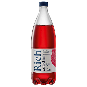 Тоник RICH Спритц Красный апельсин Коктейль 1л п/б