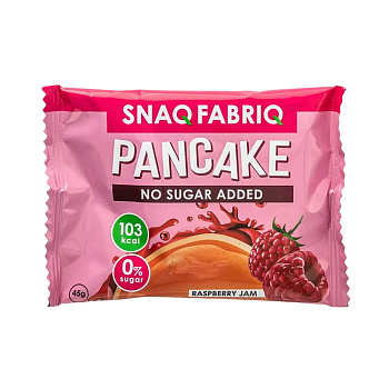Панкейк неглазированный "SNAQ FABRIQ" с начинкой Малиновый джем 45г