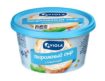 Сыр VIOLA творожный Сливочный 70% 140г