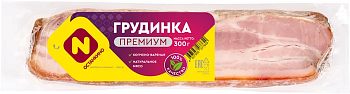 Грудинка ОСТАНКИНО Премиум в/к в/у 300г