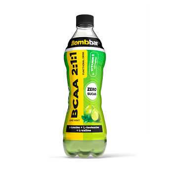 Напиток BOMBBAR BCAA со вкусом лайм-мята без сахара сл/газ 0,5л п/б