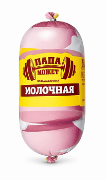 Колбаса ОСТАНКИНО Молочная Папа может вар п/о 400г