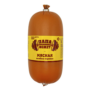 Колбаса ОСТАНКИНО Мясная Папа может вар п/о 400г