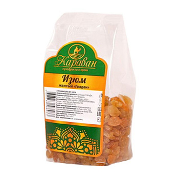 Изюм КАРАВАН желтый Голден 150гр