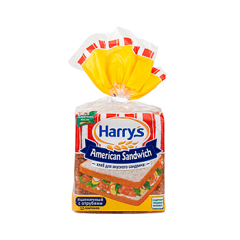 Хлеб HARRY'S нарезной с отрубями 515г