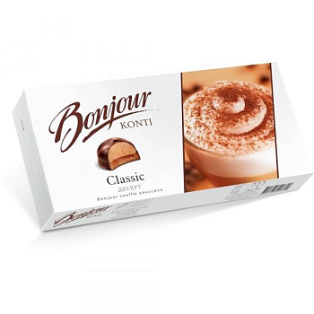 Десерт КОНТИ Bonjour souffle Классика 232г 