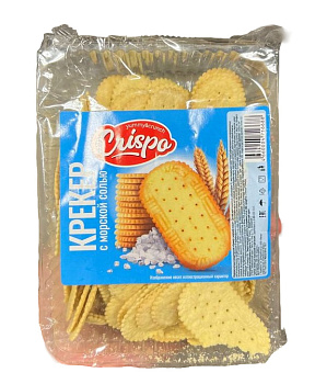 Крекер Crispo c морской солью 150г