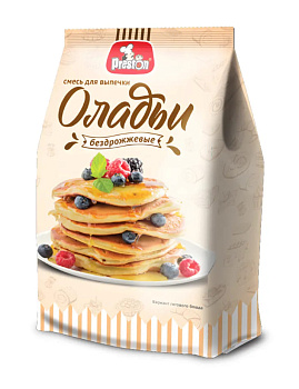 Смесь д/выпечки Оладьи PRESTON бездрожжевые 300г 