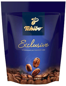 Кофе TCHIBO Арабика Exlusive раствор.сублимир. 75г пакет