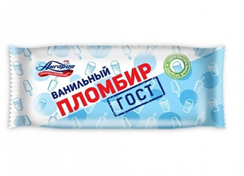 Мороженое АНГАРИЯ Гост пломбир 15% 80г