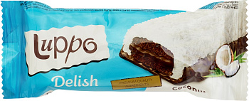 Кекс LUPPO Delish с кокосом и маршмеллоу 36г