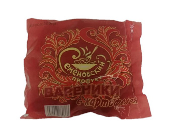 Вареники СЕМЕНОВА с картофелем 500г