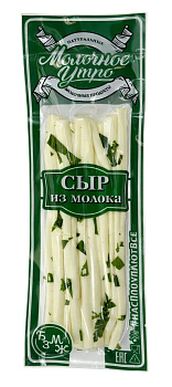 Сыр Молочное утро Пряди петрушка с чесноком  50г