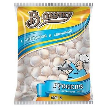 Пельмени В Охотку Оригинальные МИНИ 900гр