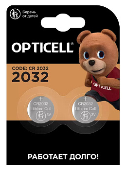 Батарейки OPTICELL 2032 2шт 