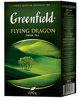 Чай GREENFIELD зеленый Flying Dragon 100г