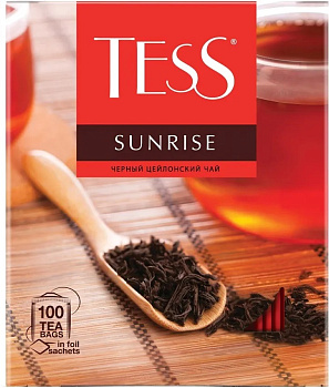 Чай TESS Санрайз 180г (100пак*1,8г)