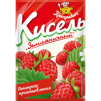Кисель ПРИПРАВЫЧ Земляничный 110г