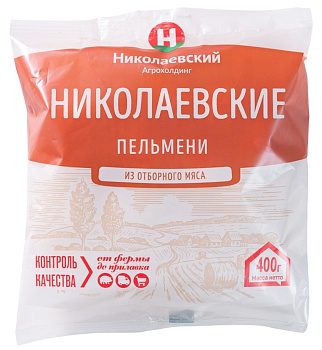 Пельмени Николаевские 400г Николаевский