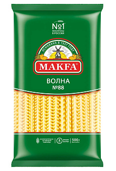 Макаронные изделия МАКФА Лапша волна широкая длинная 500г