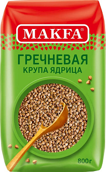Крупа гречневая МАКФА б/п 800г