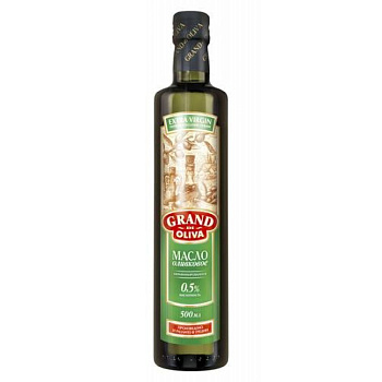 Масло оливковое GRAND DI OLIVA 500мл с/б