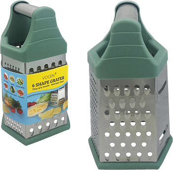 Терка шестигранная Atmix 21см мятный 711-22 10924